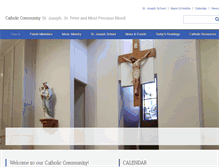 Tablet Screenshot of catholic-community.org