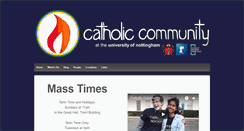 Desktop Screenshot of catholic-community.org.uk